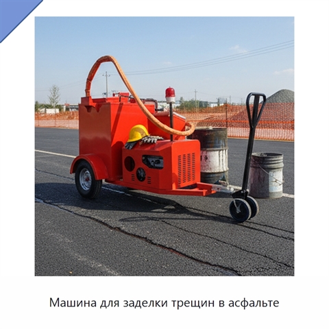 Машина для заделки трещин в асфальте