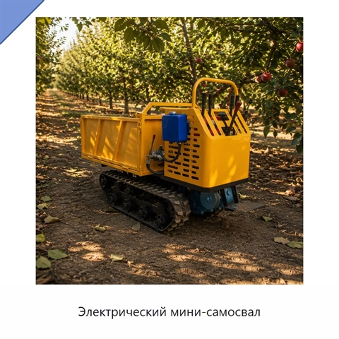 Электрический мини-самосвал