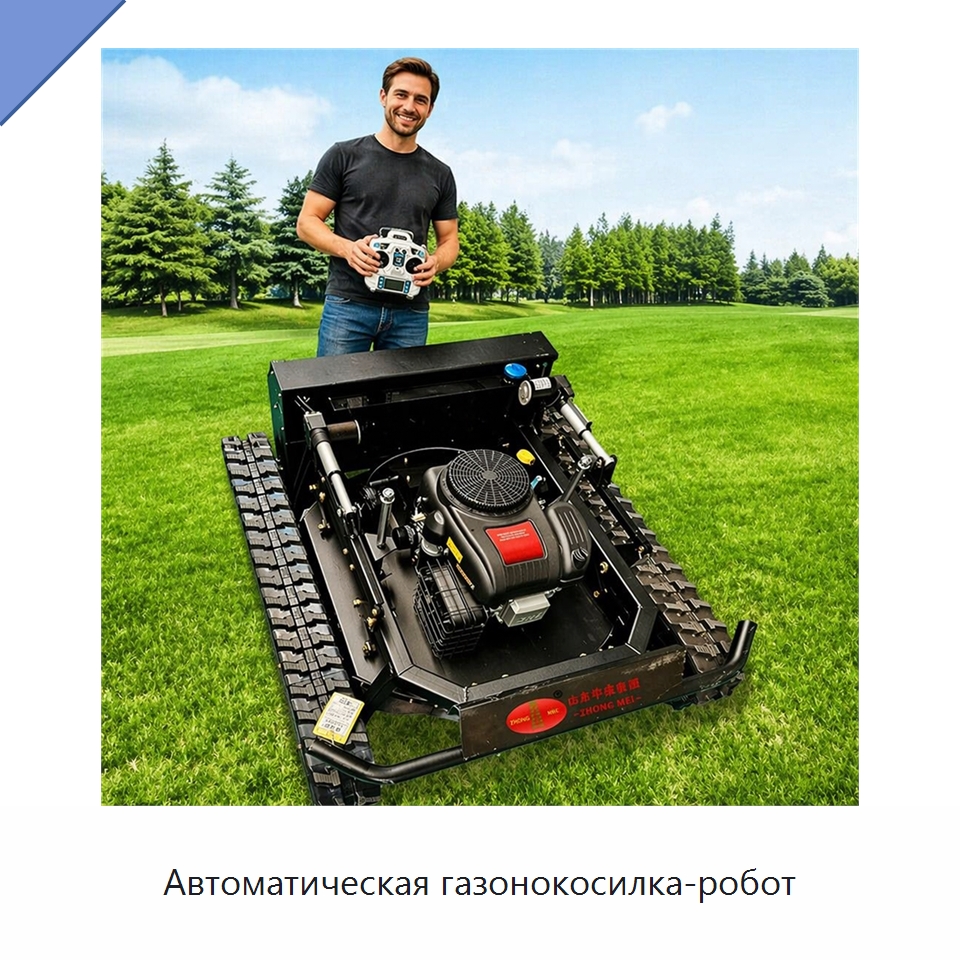 Автоматическая газонокосилка-робот — Специальные сельскохозяйственные машины
