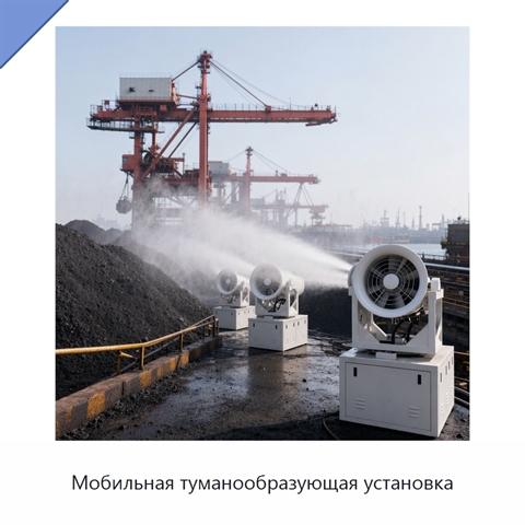 Мобильная туманообразующая установка