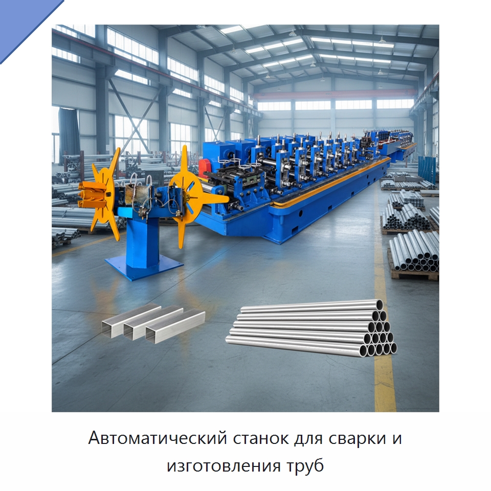 Автоматический станок для сварки и изготовления труб — Оборудование для производства труб