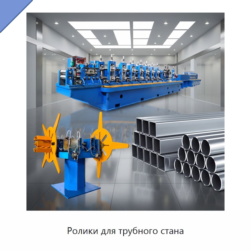 Ролики для трубного стана — Оборудование для производства труб