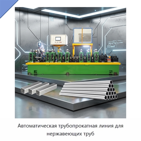 Автоматическая трубопрокатная линия для нержавеющих труб