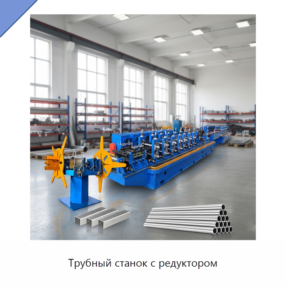 Трубный станок с редуктором — Оборудование для производства труб
