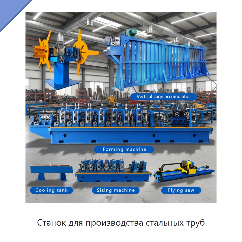Станок для производства стальных труб — Оборудование для производства труб