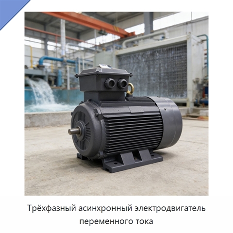Трёхфазный асинхронный электродвигатель переменного тока