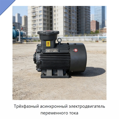 Трёхфазный асинхронный электродвигатель переменного тока