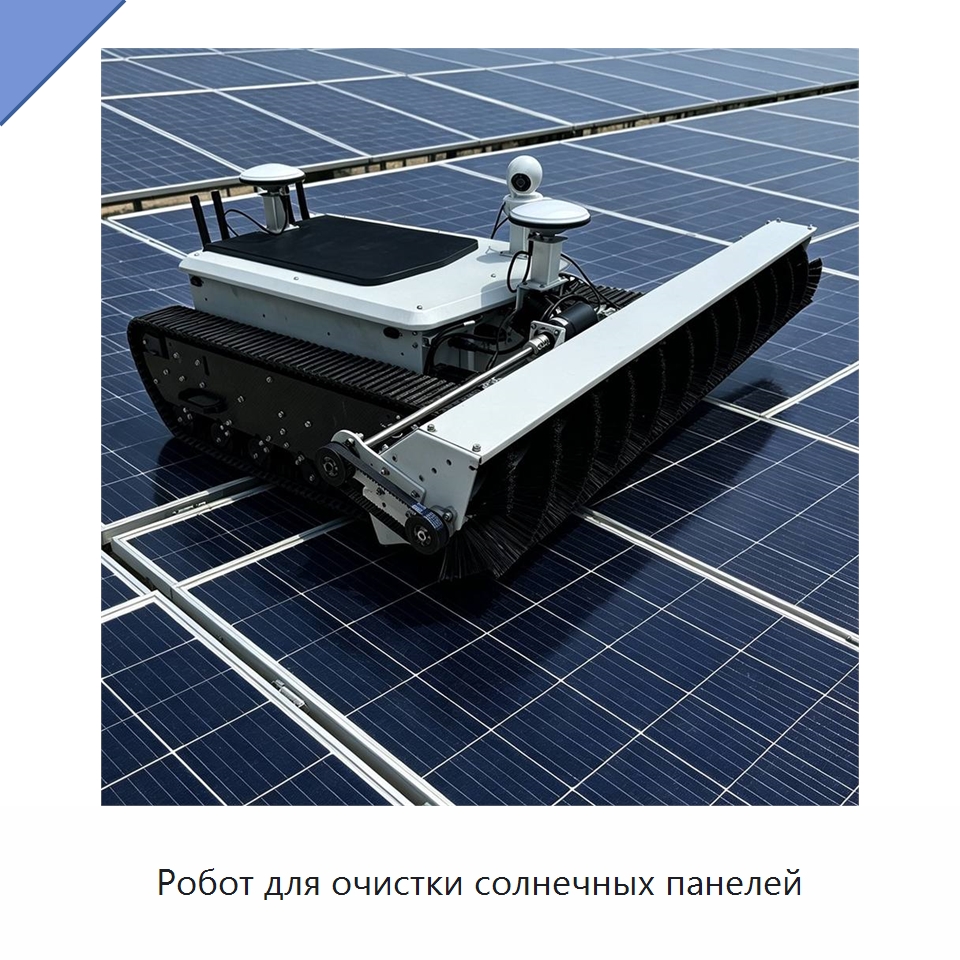 Робот для очистки солнечных панелей — Специальная строительная техника