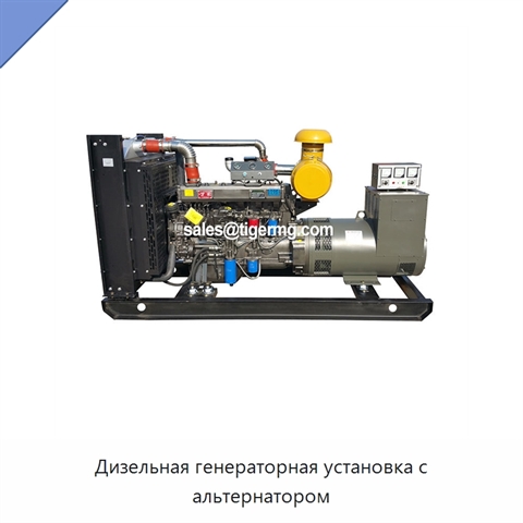 Дизельная генераторная установка с альтернатором