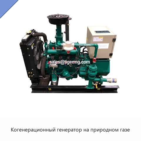 Когенерационный генератор на природном газе