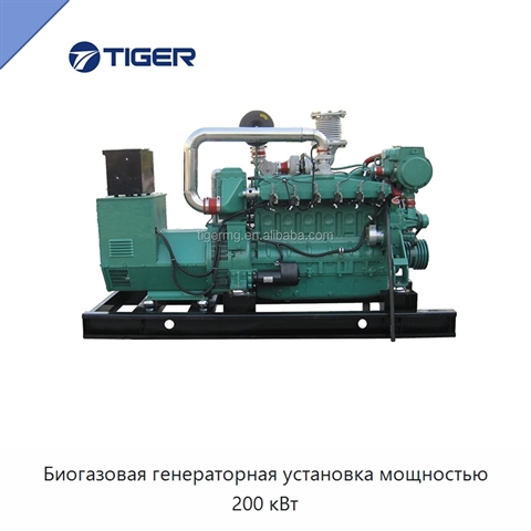 Биогазовая генераторная установка мощностью 200 кВт