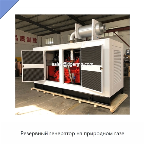 Резервный генератор на природном газе