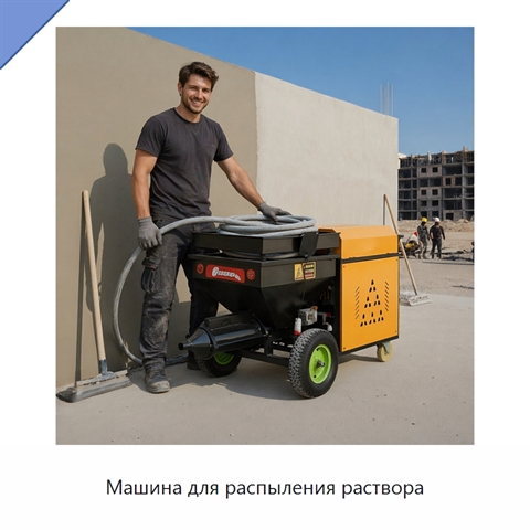 Машина для распыления раствора