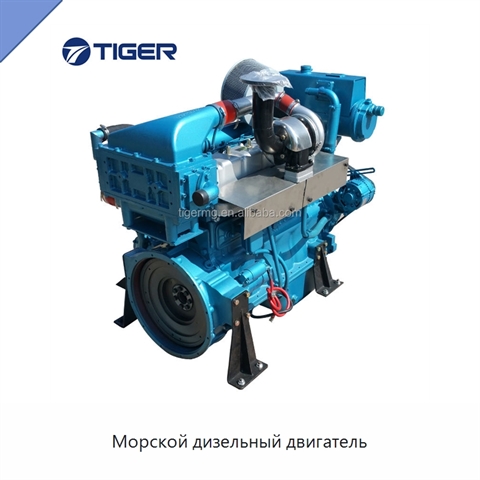 Морской дизельный двигатель