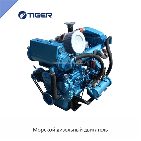 Морской дизельный двигатель