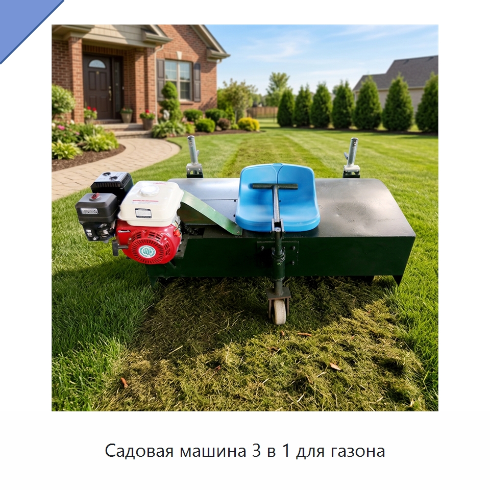 Садовая машина 3 в 1 для газона — Специальные сельскохозяйственные машины