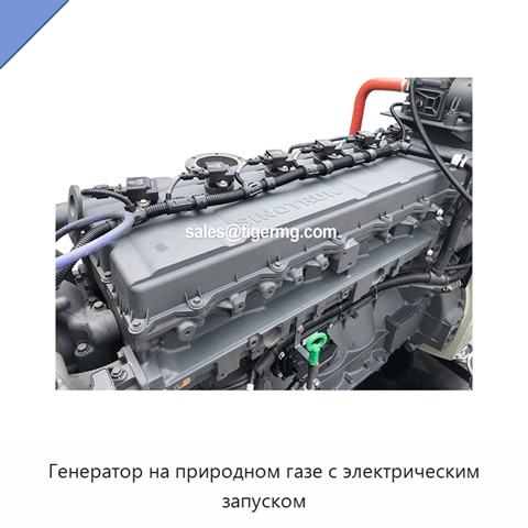 Генератор на природном газе с электрическим запуском