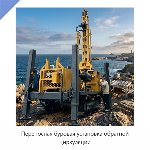 Переносная буровая установка обратной циркуляции