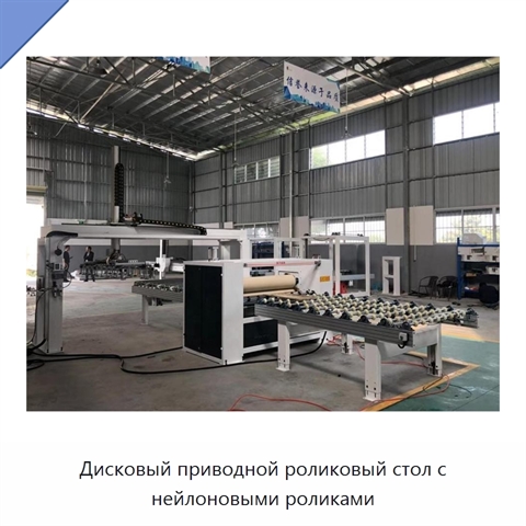 Дисковый приводной роликовый стол с нейлоновыми роликами