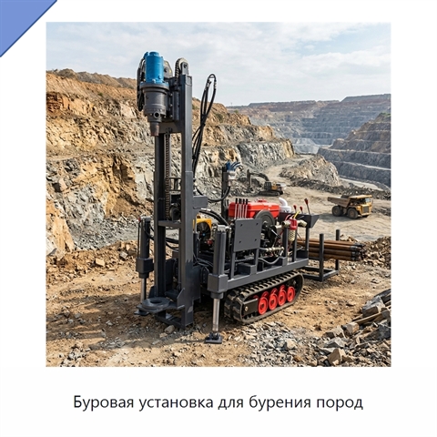 Буровая установка для бурения пород