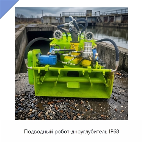 Подводный робот-дноуглубитель IP68