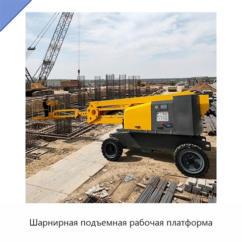 Шарнирная подъемная рабочая платформа
