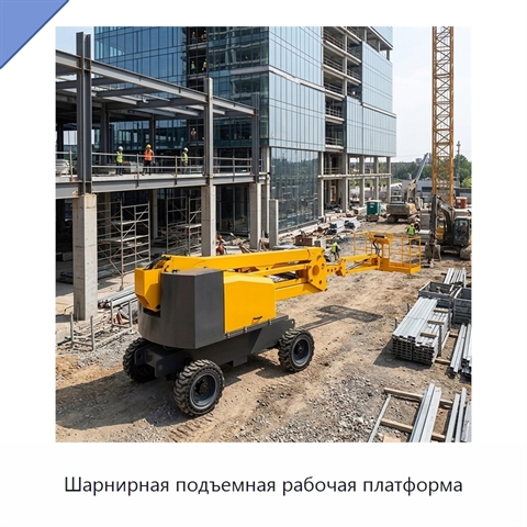 Шарнирная подъемная рабочая платформа