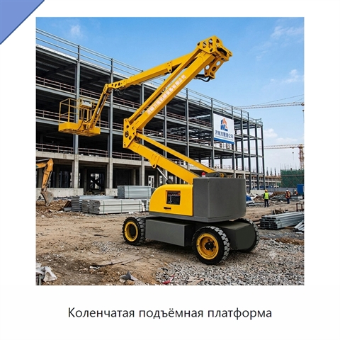 Коленчатая подъёмная платформа