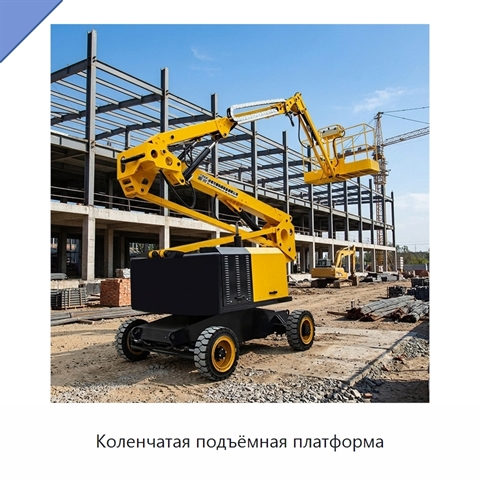 Коленчатая подъёмная платформа