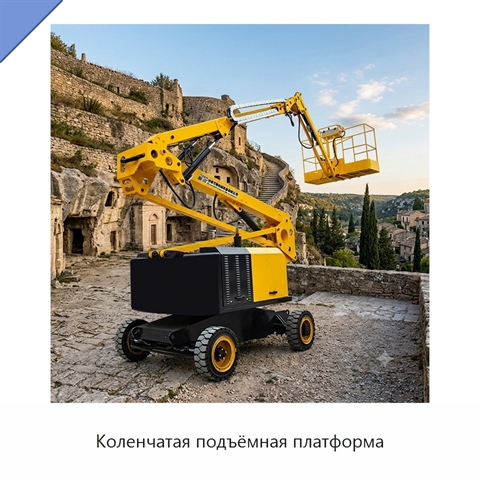 Коленчатая подъёмная платформа