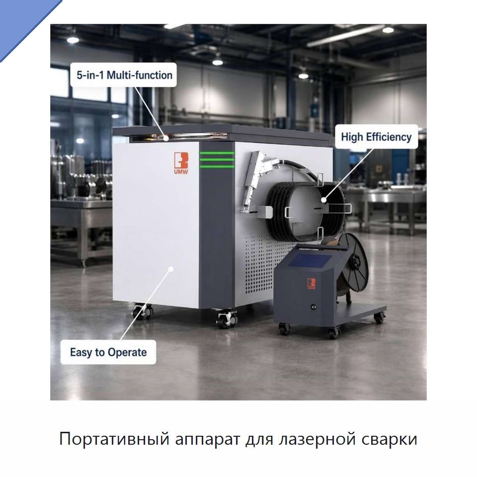 Портативный аппарат для лазерной сварки — Установки лазерной сварки