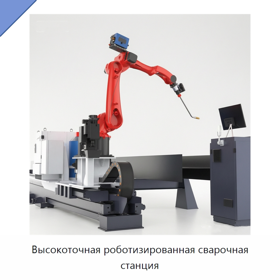 Высокоточная роботизированная сварочная станция — Шарнирные роботы