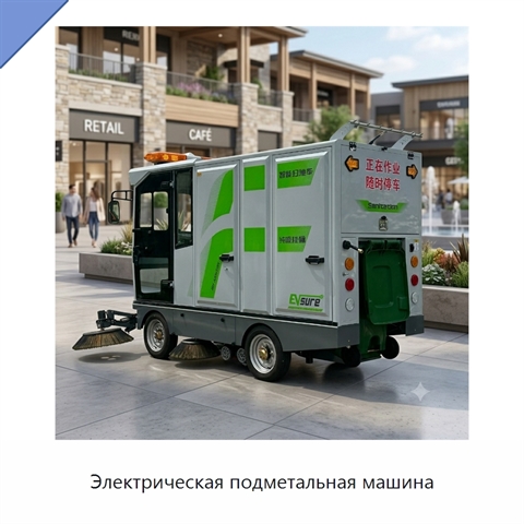 Электрическая подметальная машина