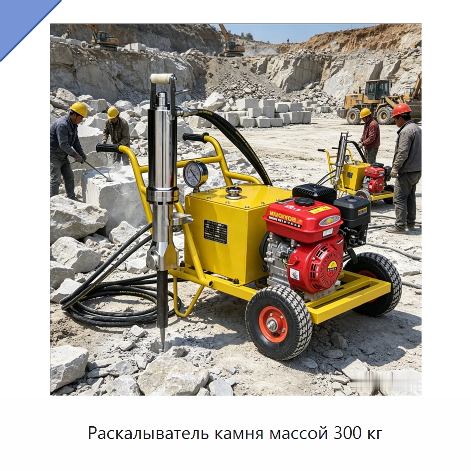 Раскалыватель камня массой 300 кг — Горнодобывающее оборудование