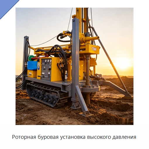 Роторная буровая установка высокого давления — Горнодобывающее оборудование