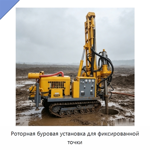 Роторная буровая установка для фиксированной точки