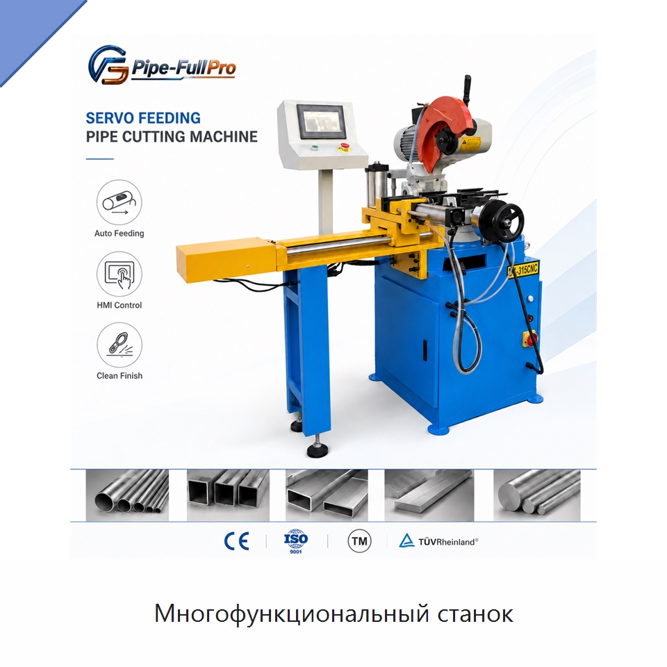 Многофункциональный станок — Станки для обработки труб