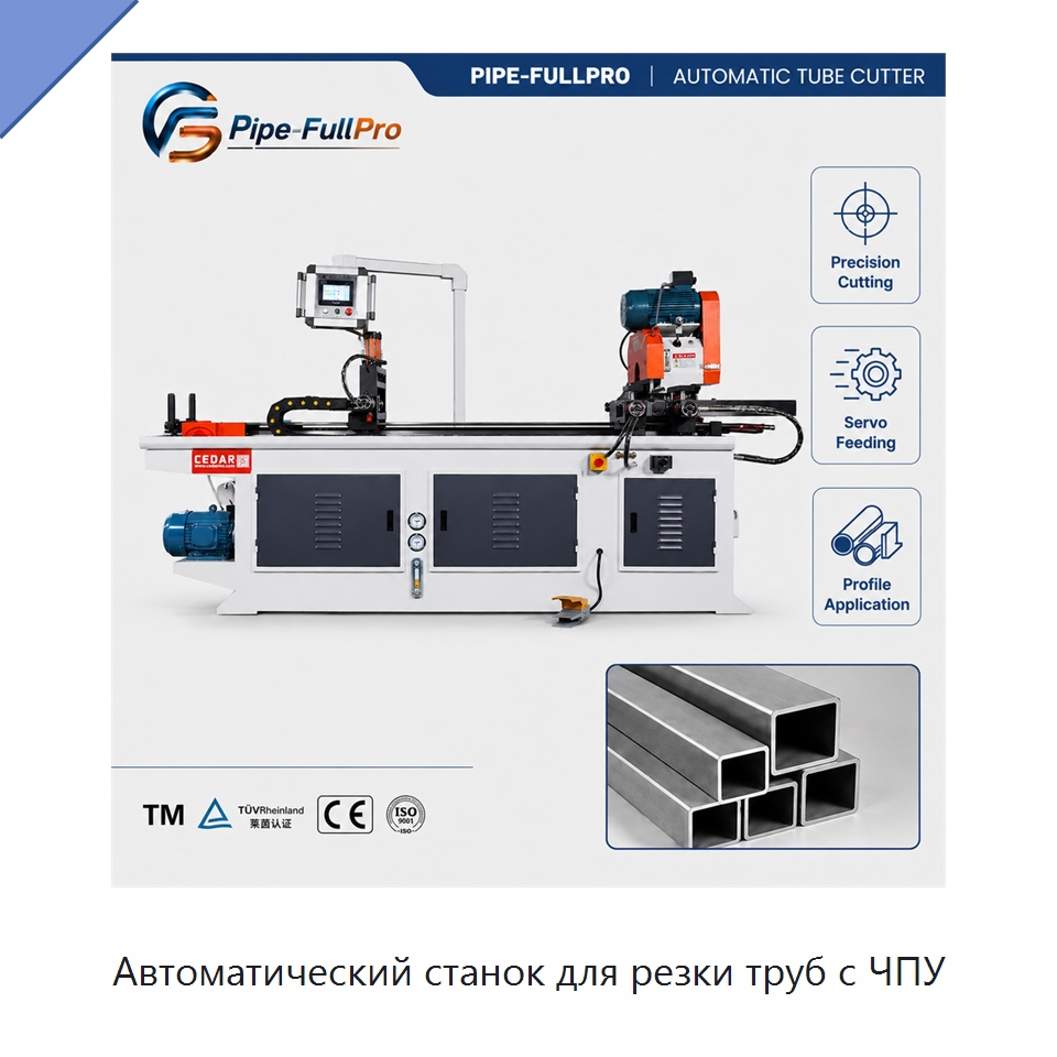 Автоматический станок для резки труб с ЧПУ — Станки для обработки труб
