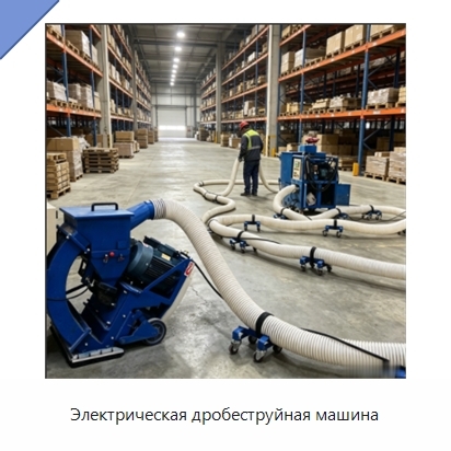 Электрическая дробеструйная машина