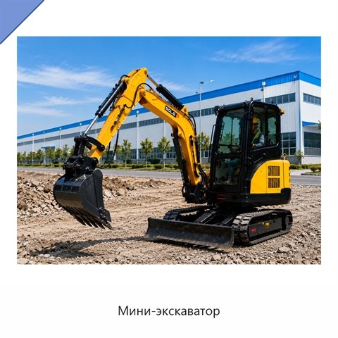 Мини-экскаватор