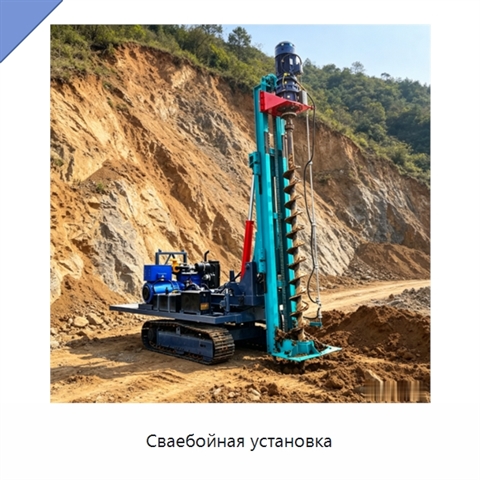 Сваебойная установка