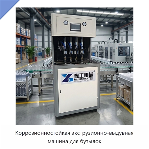 Коррозионностойкая экструзионно-выдувная машина для бутылок