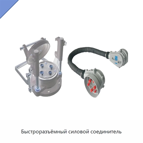Быстроразъёмный силовой соединитель