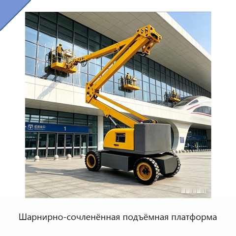 Шарнирно-сочленённая подъёмная платформа
