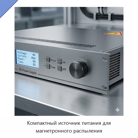 Компактный источник питания для магнетронного распыления