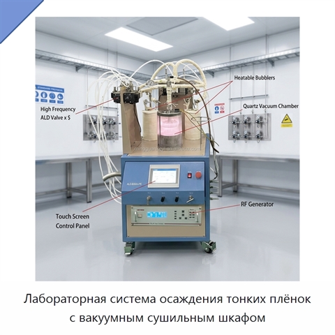 Лабораторная система осаждения тонких плёнок с вакуумным сушильным шкафом