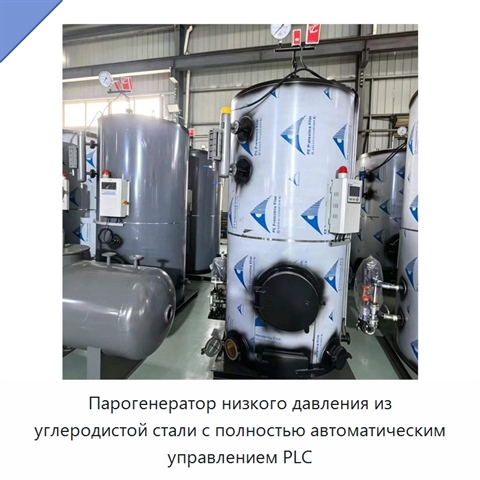 Парогенератор низкого давления из углеродистой стали с полностью автоматическим управлением PLC