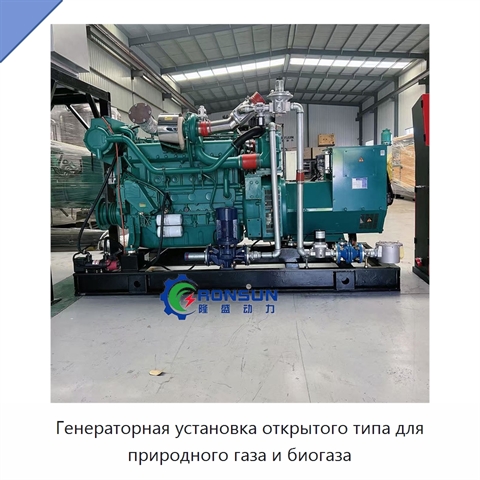 Генераторная установка открытого типа для природного газа и биогаза