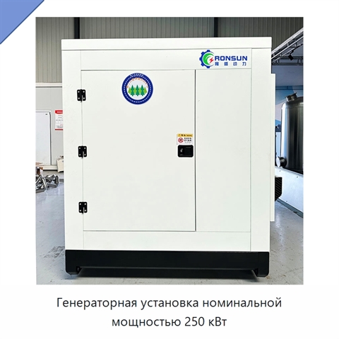 Генераторная установка номинальной мощностью 250 кВт