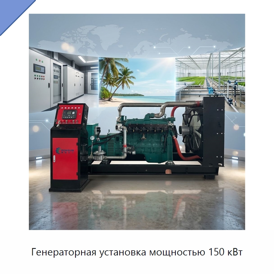 Генераторная установка мощностью 150 кВт — Дизельные генераторы